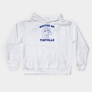 Mayor of Yapville Kids Hoodie